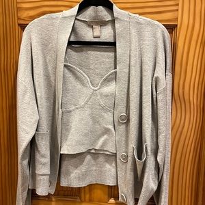 Matching sweater set